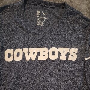 Nike Kids Cowboys Heathered Navy Tee